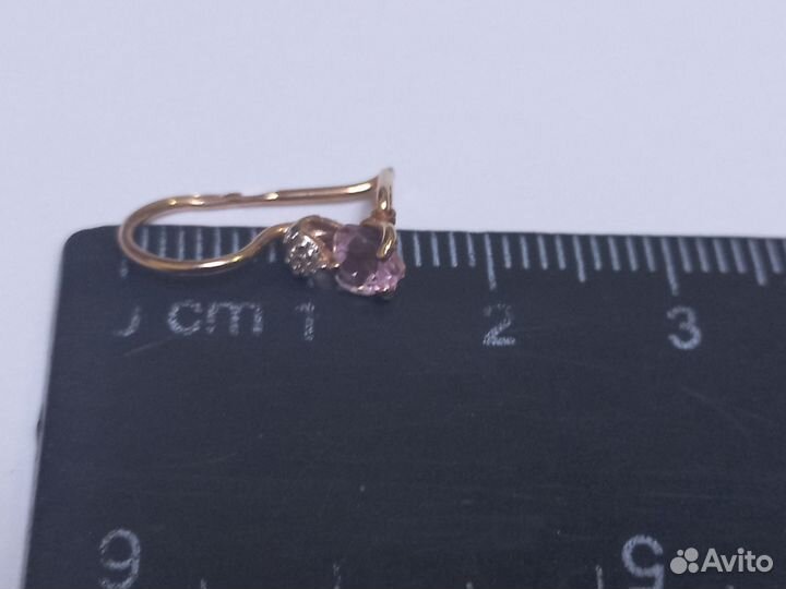 Золотые серьги