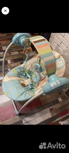 Детские электронные качели для новорожденных