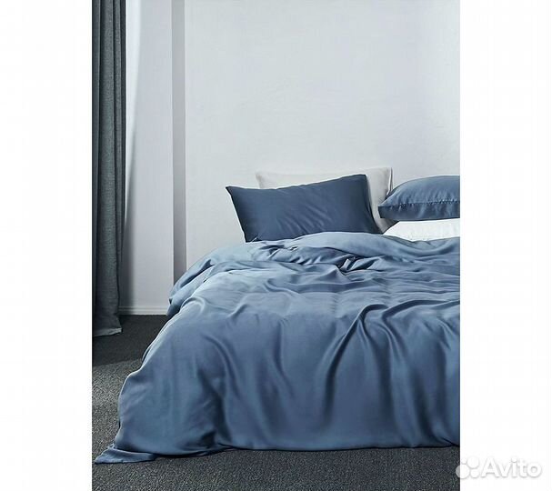 Постельное белье GoodNight Essential 1,5 сп. синий