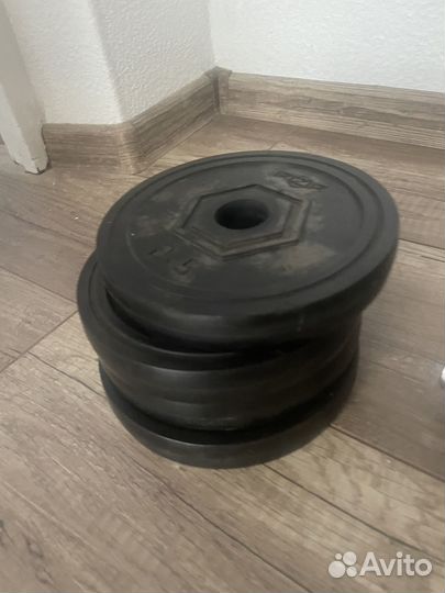 Гантели разборные 10 кг