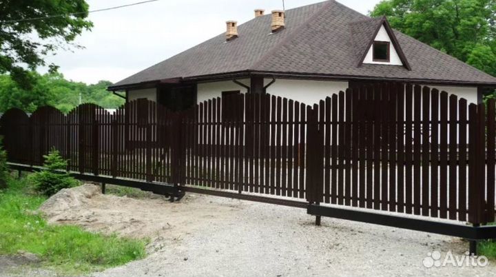 Забор металлический цена качественно