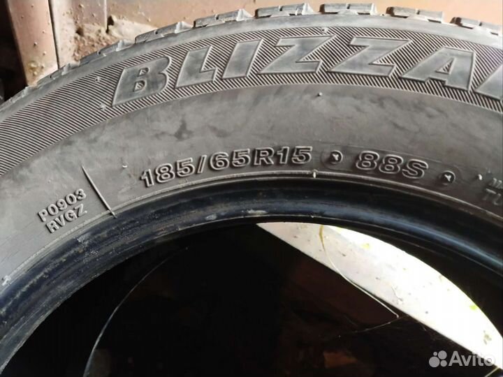 Bridgestone Blizzak Revo GZ 185/65 R15 88C