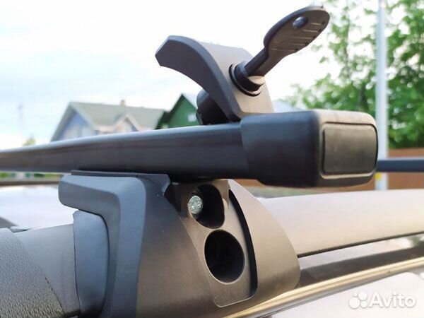 Багажник на рейлинги Chrysler Voyager V, 2008-2010