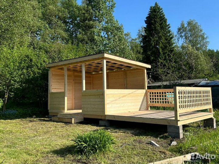 Беседка открытая