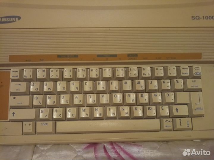 Печатная машинка Samsung SQ-1000