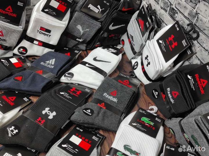Носки Nike Adidas Reebok Puma Jordan