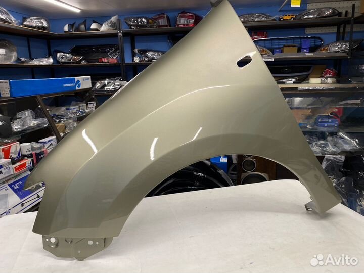 Крыло левое Renault Logan фаза 2 Бежевый 9-14
