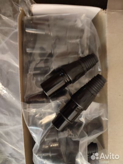 XLR штекеры 10 пар