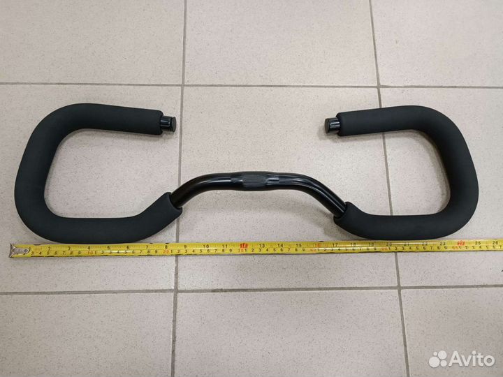 Руль бабочка с грипсами под вынос 25.4