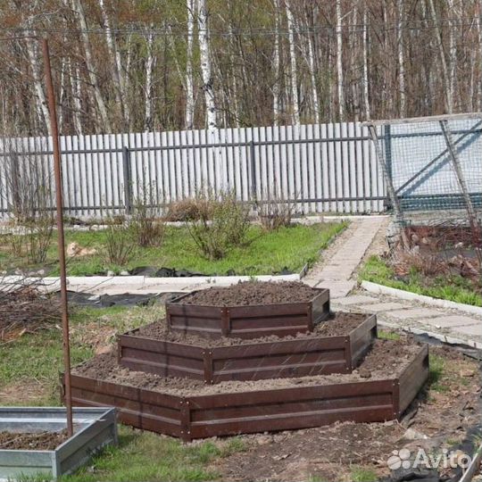 Грядка оцинкованная 1м х 2м х 32см