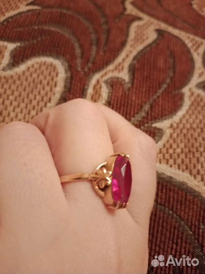 Кольцо золотое СССР