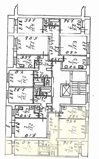 3-к. квартира, 61,6 м², 8/9 эт.