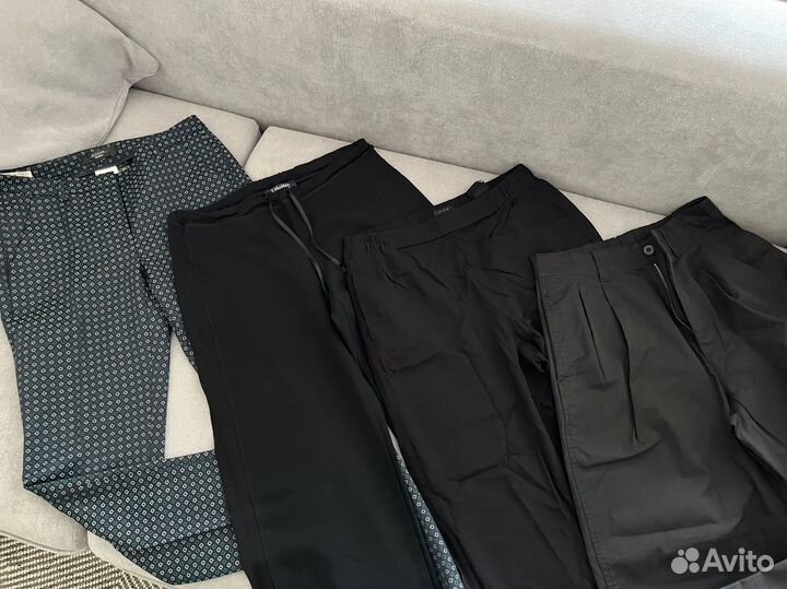 Max mara новые женские черные брюки COS Uniqlo