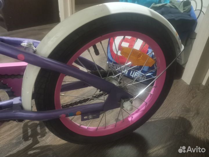 Детский велосипед 4-х колёсный