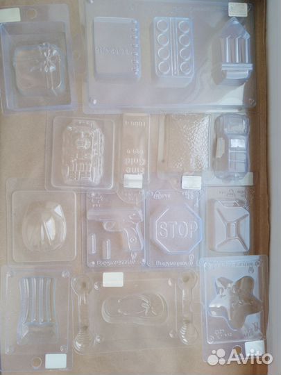 Пластиковые формы для мыла