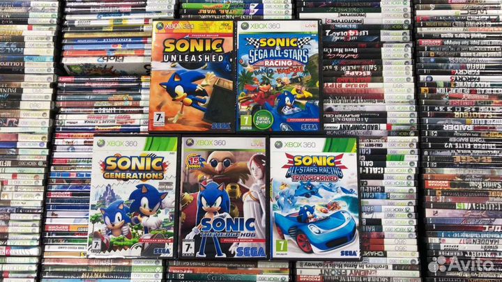 Игры Ps3 Xbox360 Sonic