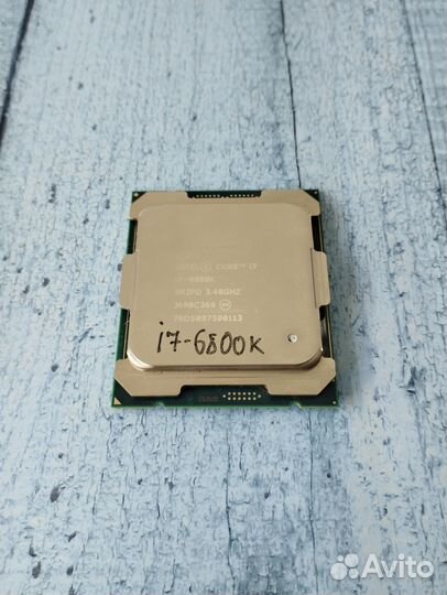 Процессор Intel Core i7-6800k