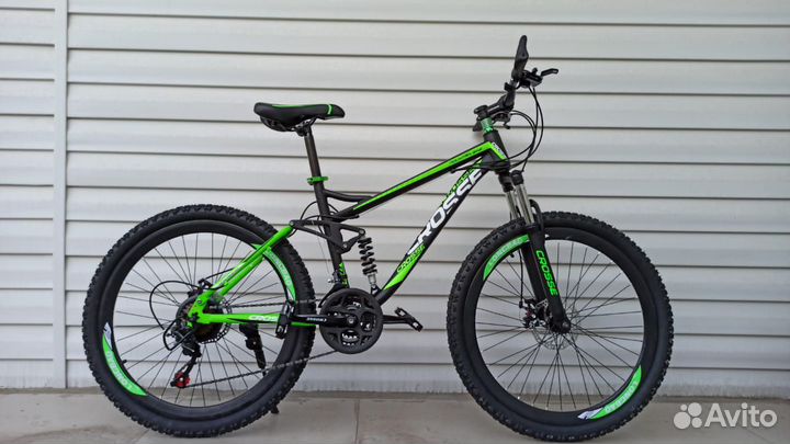 Велосипед двухподвес