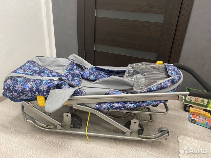 Коляска сани