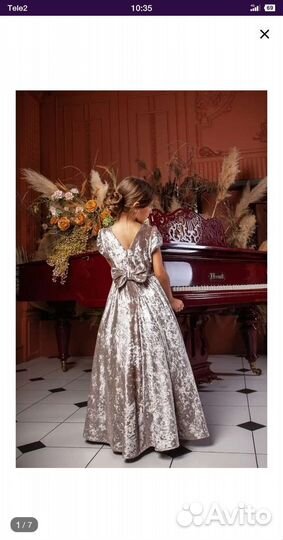 Платье для девочки на выпускной