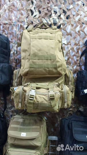 Тактический рюкзак 80 литров новый