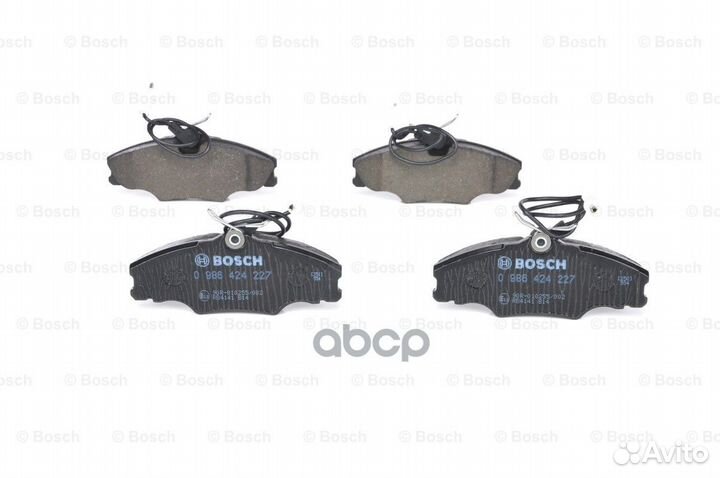 Колодки тормозные дисковые перед 0986424227