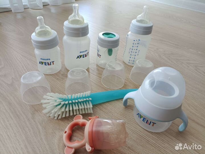 Бутылочки avent набор бу
