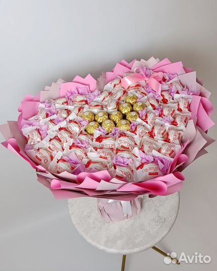 Съедобные букеты из конфет