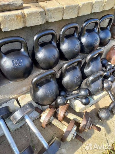 Гири 16-24-32 кг.ссср