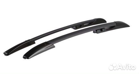 Рейлинги продольные на крышу Kia ceed 2018- черный