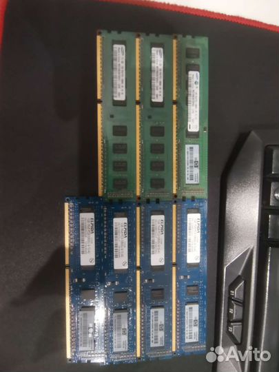 Оперативная память ddr3 1gb 2gb