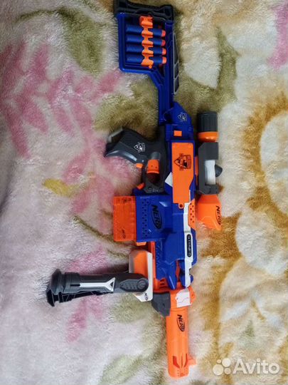 Бластер nerf