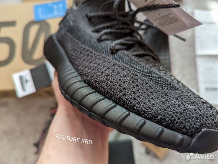 Кроссовки Adidas Yeezy boost 350 Black Reflective