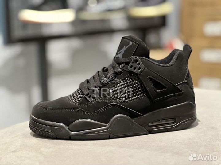 Кроссовки Nike Air Jordan 4 Black Cat