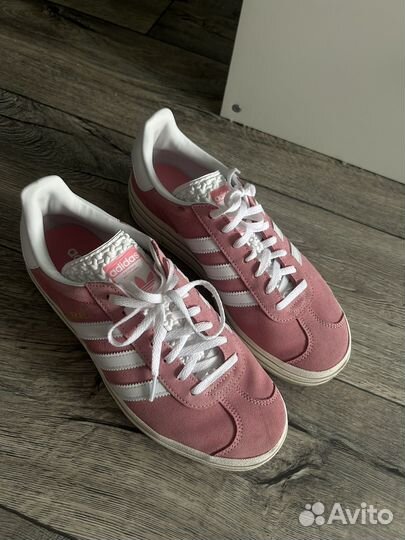 Оригинальные кроссовки adidas gazelle platform