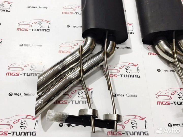 Выхлоп B Silver для Mercedes G-class 463