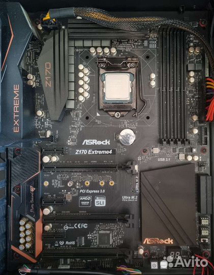 Asrock z170 Extreme4 и процессор i7 6700k