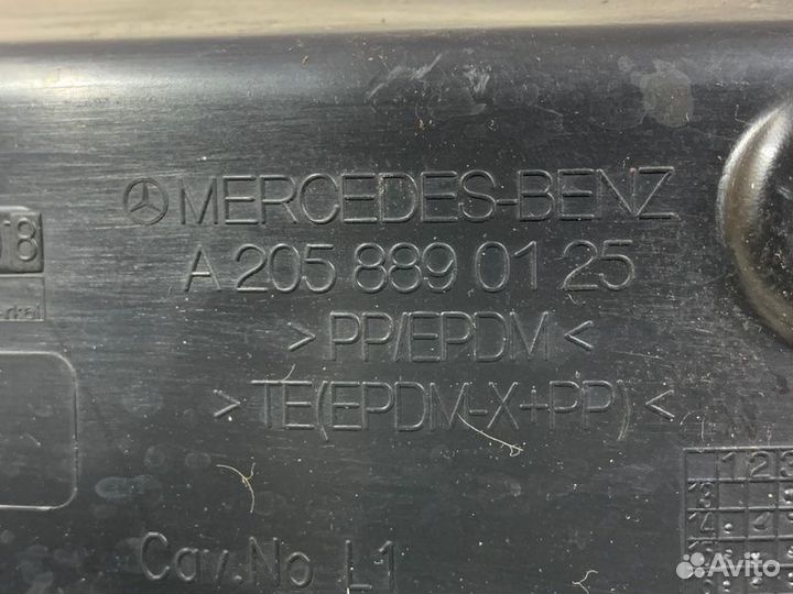 Пыльник крыла передний левый Mercedes W205