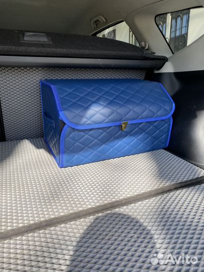 Саквояж синий 50см