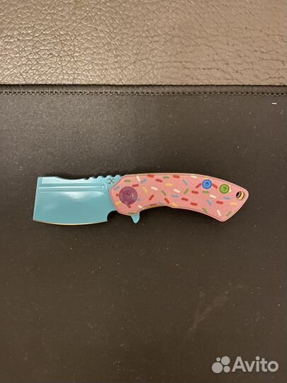 Нож Kansept Mini Korvid blueрукоять Donut G10