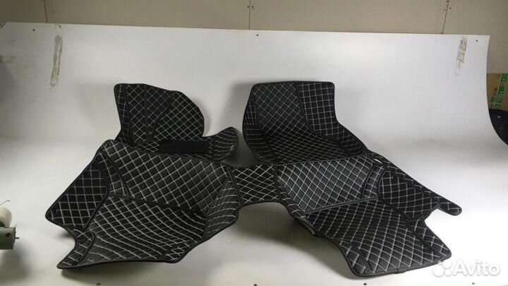 3D Коврики Mercedes G-Classe Экокожа Салон Багажни