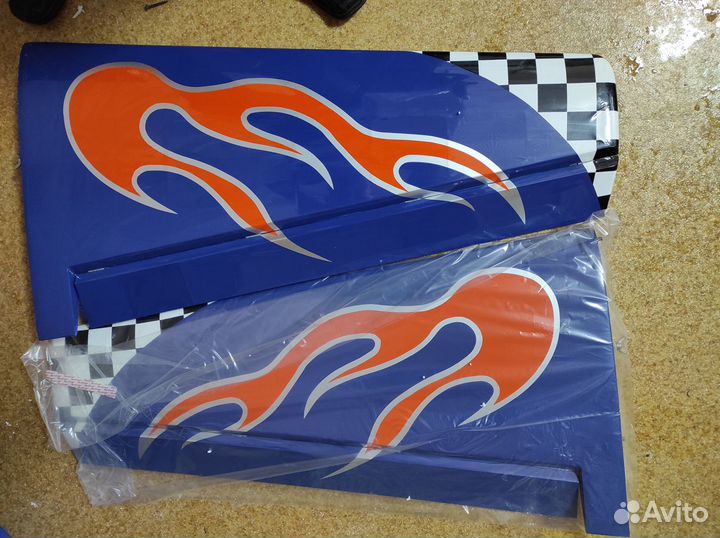 Запчасти от радиоуправляемой модели як 54