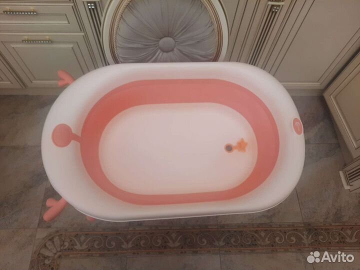 Ванна LaLa-Kids складная антискользящая