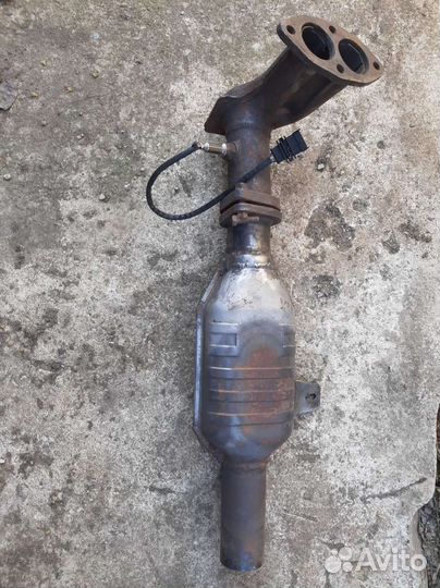 Приемная труба газель 405 с пламягасителем