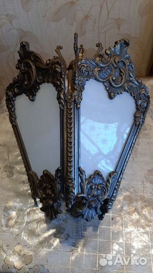 Люстра-фонарь. Литьё бронза СССР