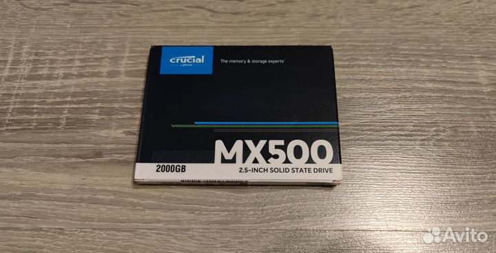 SSD 2.5 Crucial MX500 2TB ct2000mx500ssd1 новый