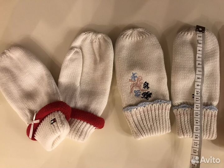 Новая шапка и варежки для девочки sigikid