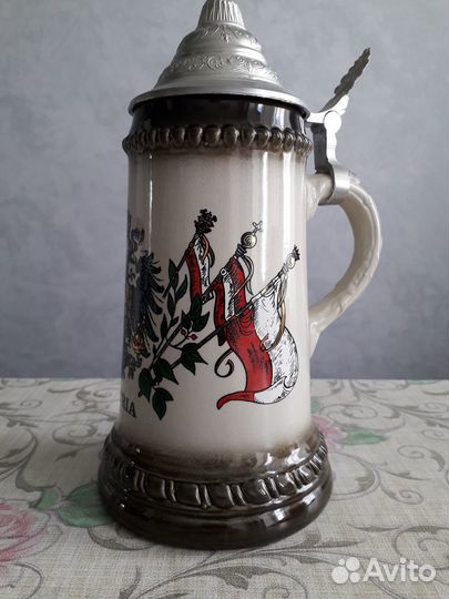 Керамическая пивная кружка - Бирштайн Имперский