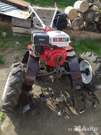 Продам Мотоблок Brait-135GB + доп.колеса