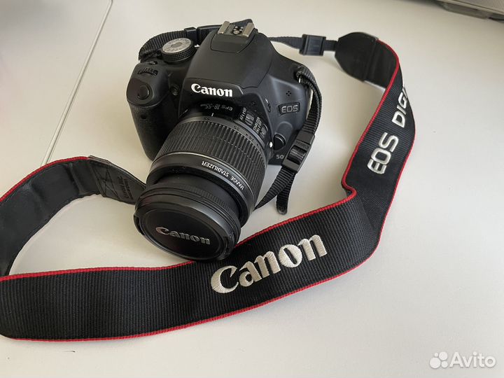 Зеркальный фотоаппарат Canon 500d маленький пробег